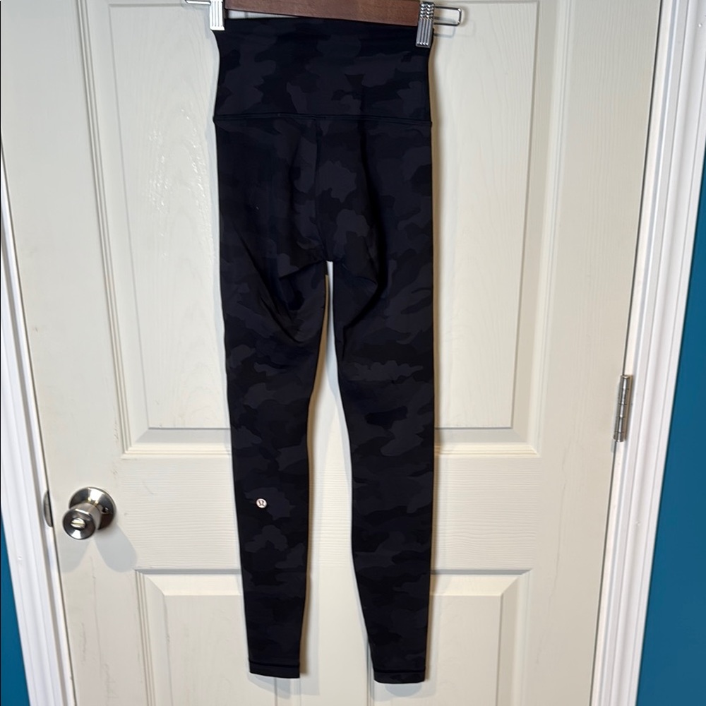 Lululemon Athletica Wunder Train Contour Fit Camo Print Leggings